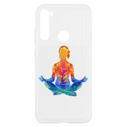 Чехол из раздела Йога Йога, девушка медитирует для Xiaomi Redmi Note 8T - FATLINE Чехол из раздела Йога Йога, девушка медитирует для Xiaomi Redmi Note 8T