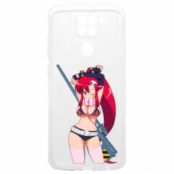 Чехол из раздела Гуррен-Лаганн Ёко для Xiaomi Redmi Note 9 4G - FATLINE Чехол из раздела Гуррен-Лаганн Ёко для Xiaomi Redmi Note 9 4G