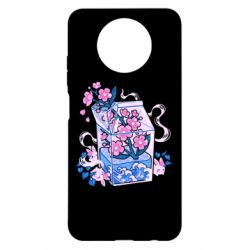 Чехол из раздела Напитки Sakura juice для Xiaomi Redmi Note 9 5G/Redmi Note 9T - FATLINE Чехол из раздела Напитки Sakura juice для Xiaomi Redmi Note 9 5G/Redmi Note 9T