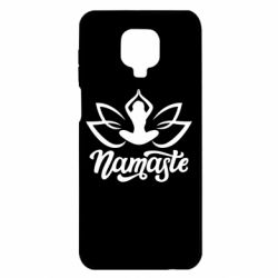 Чохол з розділу Йога Namaste Lotus для Xiaomi Redmi Note 9S/9Pro/9Pro Max - FATLINE Чохол з розділу Йога Namaste Lotus для Xiaomi Redmi Note 9S/9Pro/9Pro Max