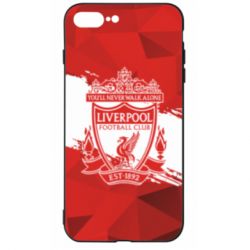Чохол червоний для iPhone 7 Plus Liverpool low poly red (РОЗПРОДОЖ) - FATLINE