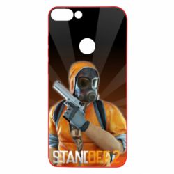 Чохол для Huawei P Smart 2018 Standoff 2 Terrorist in a gas mask  - FATLINE