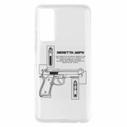 Чехол из раздела Коллекции Beretta 92FS для Huawei P Smart 2021 - FATLINE Чехол из раздела Коллекции Beretta 92FS для Huawei P Smart 2021