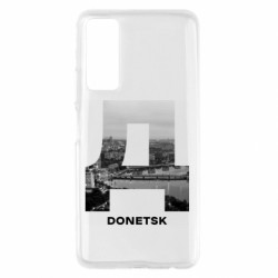 Чехол из раздела Донецк Donetsk Black & White для Huawei P Smart 2021 - FATLINE Чехол из раздела Донецк Donetsk Black & White для Huawei P Smart 2021