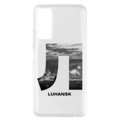 Чехол из раздела Коллекции Luhansk Black & White для Huawei P Smart 2021 - FATLINE Чехол из раздела Коллекции Luhansk Black & White для Huawei P Smart 2021