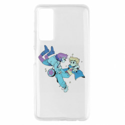 Чехол из раздела Скотт Пилигрим вступает в бой Скотт Пилигрим вместе с Рамоной для Huawei P Smart 2021