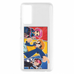 Чехол из раздела Скотт Пилигрим вступает в бой Скотт Пилигрим с Ножи Чау и Рамоной для Huawei P Smart 2021