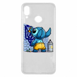 Чехол из раздела Лило и Стич Стич патриот Украины для Huawei P Smart Plus 2018 - FATLINE Чехол из раздела Лило и Стич Стич патриот Украины для Huawei P Smart Plus 2018