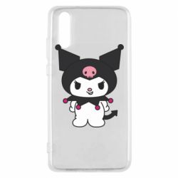 Чехол из раздела Hello Kitty Куроми. Руки в боки для Huawei P20 - FATLINE Чехол из раздела Hello Kitty Куроми. Руки в боки для Huawei P20