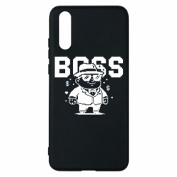 Чохол з розділу Авторські принти Няшний Бос для Huawei P20 - FATLINE Чохол з розділу Авторські принти Няшний Бос для Huawei P20