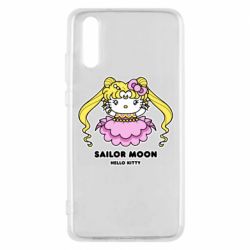 Чехол из раздела Hello Kitty Sailor Moon Hello Kitty для Huawei P20 - FATLINE Чехол из раздела Hello Kitty Sailor Moon Hello Kitty для Huawei P20