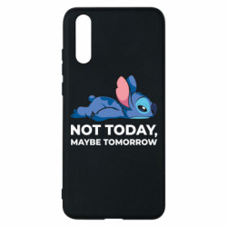 Чехол из раздела Лило и Стич Stitch not today для Huawei P20 - FATLINE Чехол из раздела Лило и Стич Stitch not today для Huawei P20