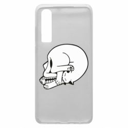 Чехол из раздела Черепа Кот с рыбьей костью. Череп для Huawei P30 - FATLINE Чехол из раздела Черепа Кот с рыбьей костью. Череп для Huawei P30