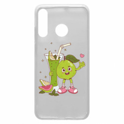 Чехол из раздела Авторские принты Гуава персонаж с зеленым коктейлем для Huawei P30 Lite - FATLINE Чехол из раздела Авторские принты Гуава персонаж с зеленым коктейлем для Huawei P30 Lite