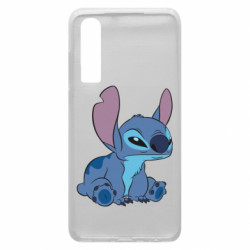 Чехол из раздела Лило и Стич Подозрительный Стич для Huawei P30 - FATLINE Чехол из раздела Лило и Стич Подозрительный Стич для Huawei P30