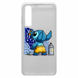 Чехол из раздела Лило и Стич Стич патриот Украины для Huawei P30 - FATLINE Чехол из раздела Лило и Стич Стич патриот Украины для Huawei P30