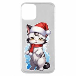 Чехол из раздела Авторские принты Новогодний котенок для Apple iPhone 11 - FATLINE Чехол из раздела Авторские принты Новогодний котенок для Apple iPhone 11