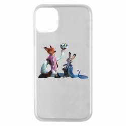 Чехол из раздела Зверополис Джуди, Ник и Гари для Apple iPhone 11 Pro
