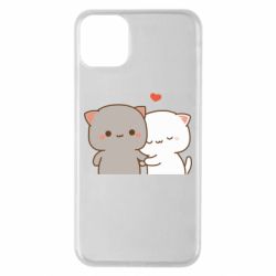 Чехол из раздела Кот Пара котиков для Apple iPhone 11 Pro Max - FATLINE Чехол из раздела Кот Пара котиков для Apple iPhone 11 Pro Max