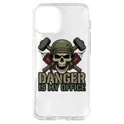Чехол из раздела Инженерные войска Моя работа — это опасность для Apple iPhone 12 mini