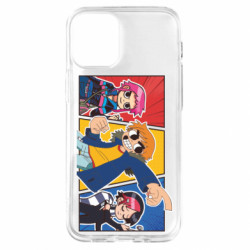 Чехол из раздела Скотт Пилигрим вступает в бой Скотт Пилигрим с Ножи Чау и Рамоной для Apple iPhone 12 mini