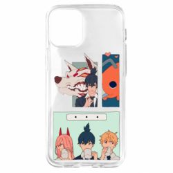 Чехол из раздела Человек-бензопила Команда Аки для Apple iPhone 12 mini