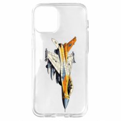 Чехол из раздела ShelganenOK Истребитель ф-16 для Apple iPhone 12 mini - FATLINE Чехол из раздела ShelganenOK Истребитель ф-16 для Apple iPhone 12 mini