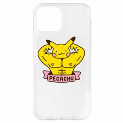 Чохол з розділу Покемон Пікачу Качок для Apple iPhone 12 - FATLINE Чохол з розділу Покемон Пікачу Качок для Apple iPhone 12