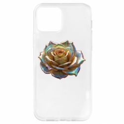 Чехол из раздела ShelganenOK Золотая перламутровая роза для Apple iPhone 12 Pro - FATLINE Чехол из раздела ShelganenOK Золотая перламутровая роза для Apple iPhone 12 Pro