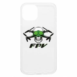 Чехол из раздела Операторы FPV FPV drone skull для Apple iPhone 13 - FATLINE Чехол из раздела Операторы FPV FPV drone skull для Apple iPhone 13