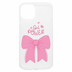 Чохол з розділу Сила жіночності Girl power Рожевий бант для Apple iPhone 13