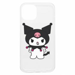 Чехол из раздела Onegai My Melody Куроми. Руки в боки для Apple iPhone 13 - FATLINE Чехол из раздела Onegai My Melody Куроми. Руки в боки для Apple iPhone 13