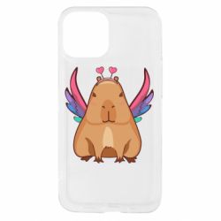 Чехол из раздела magic_forest Фея Капибара для Apple iPhone 13 mini - FATLINE Чехол из раздела magic_forest Фея Капибара для Apple iPhone 13 mini