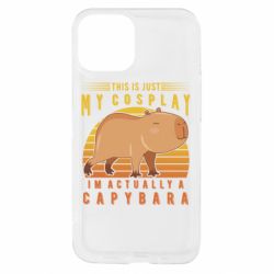 Чехол из раздела magic_forest Капибара косплей для Apple iPhone 13 mini - FATLINE Чехол из раздела magic_forest Капибара косплей для Apple iPhone 13 mini