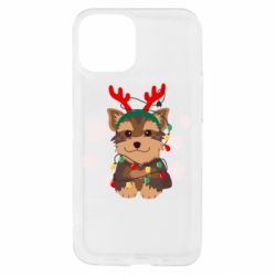 Чехол из раздела magic_forest Новогодний йоркширский терьер для Apple iPhone 13 mini - FATLINE Чехол из раздела magic_forest Новогодний йоркширский терьер для Apple iPhone 13 mini