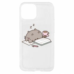 Чехол из раздела Pusheen Пушин Спит для Apple iPhone 13 mini - FATLINE Чехол из раздела Pusheen Пушин Спит для Apple iPhone 13 mini