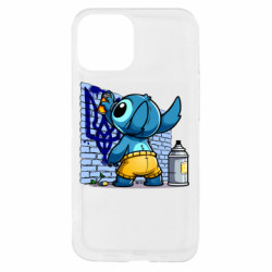 Чехол из раздела Лило и Стич Стич патриот Украины для Apple iPhone 13 mini - FATLINE Чехол из раздела Лило и Стич Стич патриот Украины для Apple iPhone 13 mini