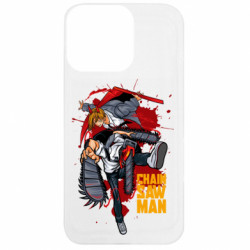 Чехол из раздела Человек-бензопила Denji Chainsaw Man art для Apple iPhone 13 Pro