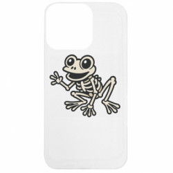 Чохол з розділу Авторські принти Frog Skeleton для Apple iPhone 13 Pro - FATLINE Чохол з розділу Авторські принти Frog Skeleton для Apple iPhone 13 Pro