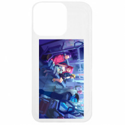 Чохол з розділу KPOP Demon Hunters Хантрікс в метро для Apple iPhone 13 Pro - FATLINE Чохол з розділу KPOP Demon Hunters Хантрікс в метро для Apple iPhone 13 Pro