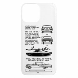 Чохол з розділу Legendary Cars 1967 Chevrolet Impala для Apple iPhone 13 Pro Max - FATLINE Чохол з розділу Legendary Cars 1967 Chevrolet Impala для Apple iPhone 13 Pro Max