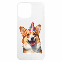 Чехол из раздела Корги Корги с Днем Рождения для Apple iPhone 13 Pro Max - FATLINE Чехол из раздела Корги Корги с Днем Рождения для Apple iPhone 13 Pro Max