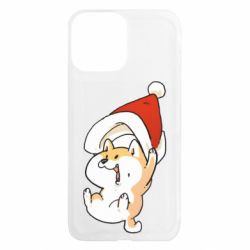 Чехол из раздела Корги Корги с шапочкой Санты для Apple iPhone 13 Pro Max - FATLINE Чехол из раздела Корги Корги с шапочкой Санты для Apple iPhone 13 Pro Max