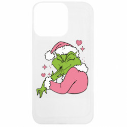 Чохол з розділу Свята Pink Grinch для Apple iPhone 13 Pro - FATLINE Чохол з розділу Свята Pink Grinch для Apple iPhone 13 Pro