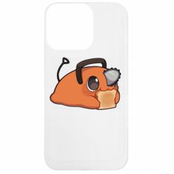 Чехол из раздела Человек-бензопила Почита с хлебушком для Apple iPhone 13 Pro