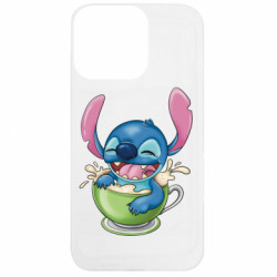 Чехол из раздела Лило и Стич Стич в кофе для Apple iPhone 13 Pro - FATLINE Чехол из раздела Лило и Стич Стич в кофе для Apple iPhone 13 Pro