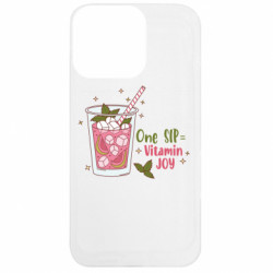 Чехол из раздела Авторские принты Розовый гуава витаминный коктейль для Apple iPhone 13 Pro - FATLINE Чехол из раздела Авторские принты Розовый гуава витаминный коктейль для Apple iPhone 13 Pro