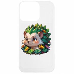 Чехол из раздела ShelganenOK Зеленый ёжик в суккулентах для Apple iPhone 13 Pro - FATLINE Чехол из раздела ShelganenOK Зеленый ёжик в суккулентах для Apple iPhone 13 Pro
