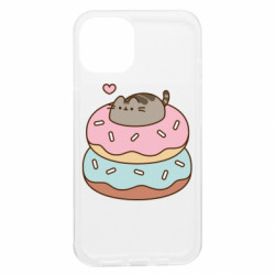Чехол из раздела Pusheen Pusheen and Donuts для Apple iPhone 13 - FATLINE Чехол из раздела Pusheen Pusheen and Donuts для Apple iPhone 13