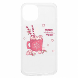 Чехол из раздела Напитки Рождественская чашка горячего какао с маршмеллоу для Apple iPhone 13